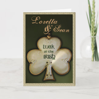 Remerciements Personnalisez votre propre carte de mariage irland