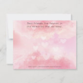 Remerciements Perte d'une carte de voeux pour chien d'animal de (Dos)