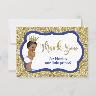 Remerciements Petit Prince Carte de remerciements, Bleu, Parties
