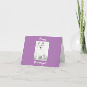 Remerciements Petite carte de voeux d'anniversaire heureuse