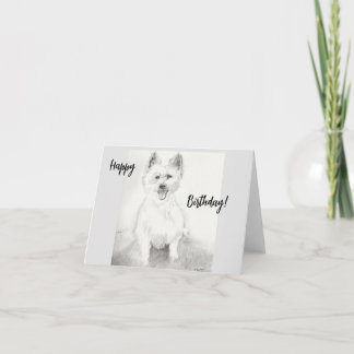 Remerciements Petite carte de vœux joyeux anniversaire