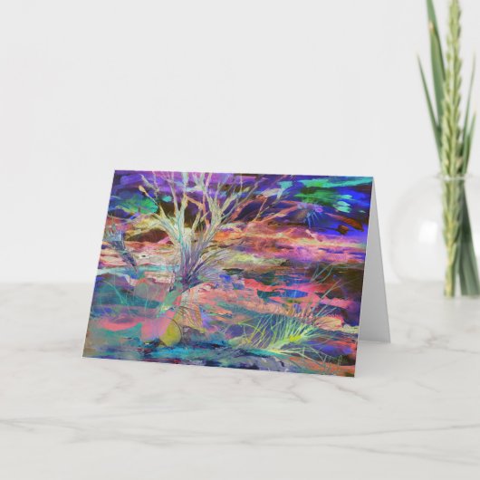 Remerciements Pièce jointe - Carte de voeux, oeuvre originale (Devant)