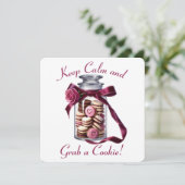Remerciements Pot à biscuits - Carte de la Saint-Valentin (Debout devant)