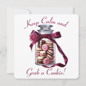 Remerciements Pot à biscuits - Carte de la Saint-Valentin (Devant)