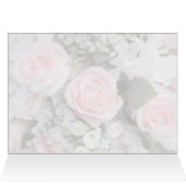 Remerciements pour mariage | Rose rose géométrique (Intérieur Horizontal (Haut))