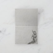 REMERCIEMENTS POUSSE DE GRAINES MUSTARDES - CARTE DE REMARQUE DE (Intérieur)