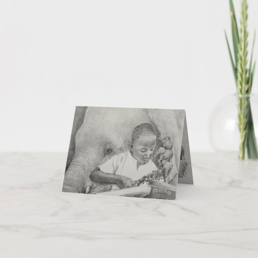 REMERCIEMENTS POUSSE DE GRAINES MUSTARDES - CARTE DE REMARQUE DE (Devant)