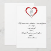 Remerciements Rappel de carte d'individu d'amour (Devant / Derrière)