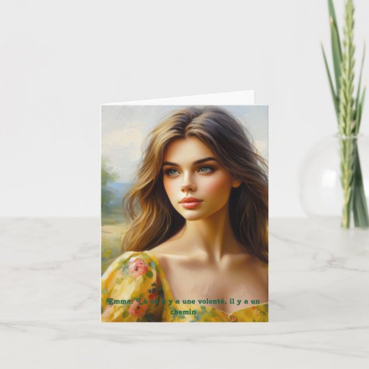 Remerciements Rayon de Positivité, carte pour tous (Devant)