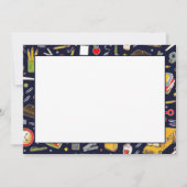 Remerciements Retour À La Carte De Voeux À L'École (Devant)