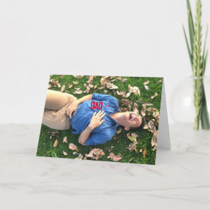 REMERCIEMENTS RIRE LA CARTE DE FÊTE DES PÈRES PÈRE