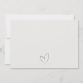 Remerciements Script simple Seras-tu ma carte de demoiselle d'ho (Dos)