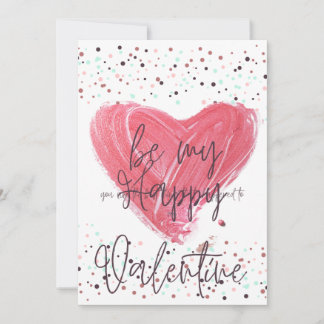 Remerciements serez-vous ma valentine ? carte de la Saint-Valent