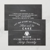 Remerciements Serez-Vous Notre Carte De Proposition De Sécurité  (Devant / Derrière)