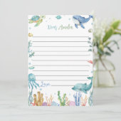 Remerciements Sous la carte de message de l'heure d'anniversaire (Debout devant)