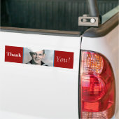 Remerciements! - Sticker pare-chocs vétéran (Sur camion)