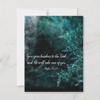 Remerciements Sympathie / Encouragement Carte de voeux