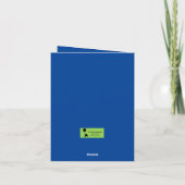 Remerciements Trail Riding 13 Carte de voeux vierge (Dos)