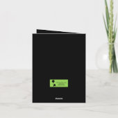 Remerciements Trail Riding 9 Carte de voeux vierge (Dos)