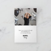 Remerciements Un joyeux Mec anniversaire Foldable Carte de remer (Intérieur)