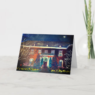 Remerciements Une carte de vœux de Noël Filoli