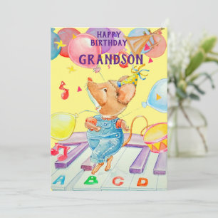 Remerciements Une carte de voeux spéciale pour l'anniversaire du