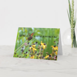 Remerciements VISITE RAPIDE Carte de voeux