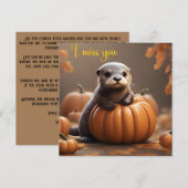 Remerciements Vous me manquez ici pour vous Carte de support Aut (Devant / Derrière)