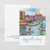 Remerciements Vue hawaïenne de la carte Magic Island (Devant / Derrière)