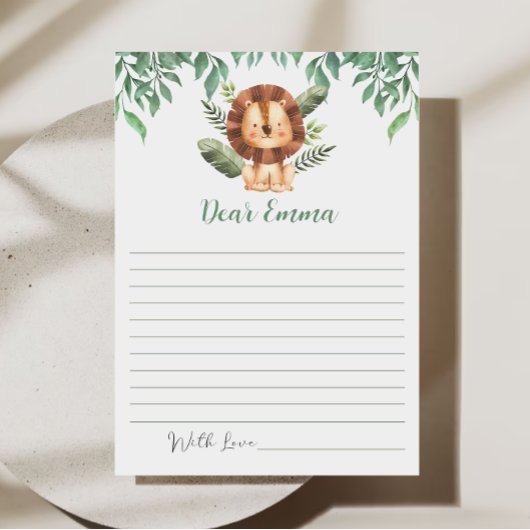 Remerciements Wild ONE Anniversaire heure de fête Capsule Carte 