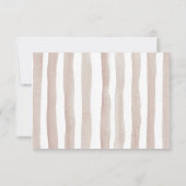 Remerciements Wild One Empreinte de léopard Anniversaire Carte d (Dos)