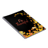 Remercier automne feuilles CARNET (Côté Droit)