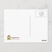 REMERCIER Écriture Verse Carte postale (Dos)