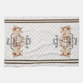 Remercier Serviettes De Cuisine Thanksgiving (Horizontal)