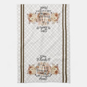 Remercier Serviettes De Cuisine Thanksgiving (Vertical)