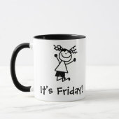 Remerciez la qualité que c'est tasse de vendredi (Gauche)