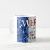 Remerciez la tasse de professeur français (Devant gauche)