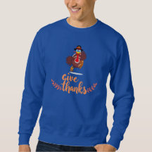 Remerciez le Sweatshirt de Thanksgiving Graphic Tu