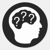 Remettre en question les autocollants (Devant)