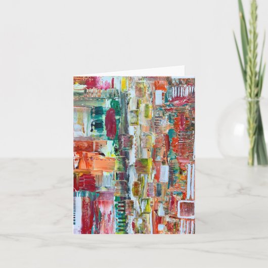 Remettre la carte de note vierge arrière (Devant)