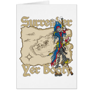 Remettre Yer Booty Pirate Carte des trésors