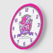 Remi letter R: heraldry-messgeremd shield Grote Klok (Hoek)