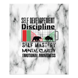 Reminder and motivation | Forex mindset | Marble Foto Afdruk