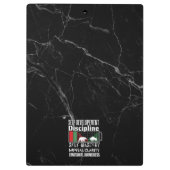 Reminder and motivation | Forex mindset | Marble Klembord (Achterkant)