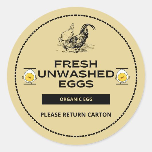 Reminder Labels for Egg Packaging (Voorkant)