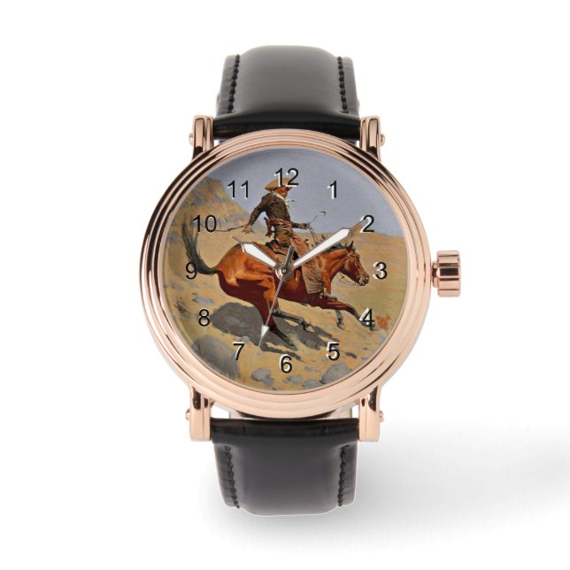 Remington - De Cowboy Horloge (Voorkant)