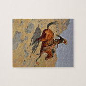 Remington de Cowboy Legpuzzel (Horizontaal)