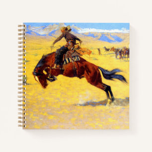Remington Old West Horse and Cowboy Notitieboek
