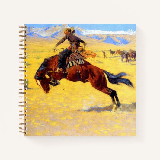Remington Old West Horse and Cowboy Notitieboek (Voorkant)