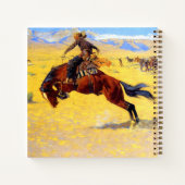 Remington Old West Horse and Cowboy Notitieboek (Achterkant)